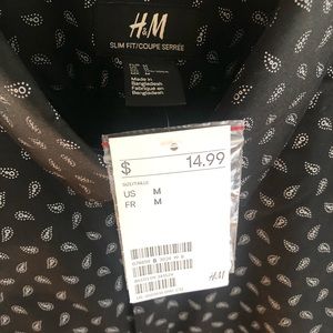 NWT men’s button down